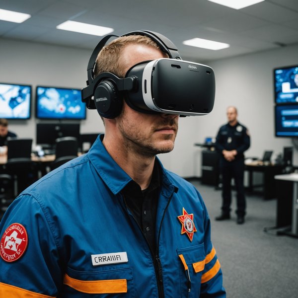 Comment les simulations de réalité virtuelle peuvent-elles être utilisées pour la formation des personnels de secours?