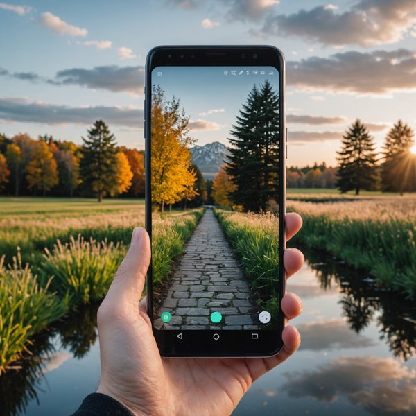 Quels sont les meilleurs réglages de caméra pour des photos de paysage avec un Samsung Galaxy S21?